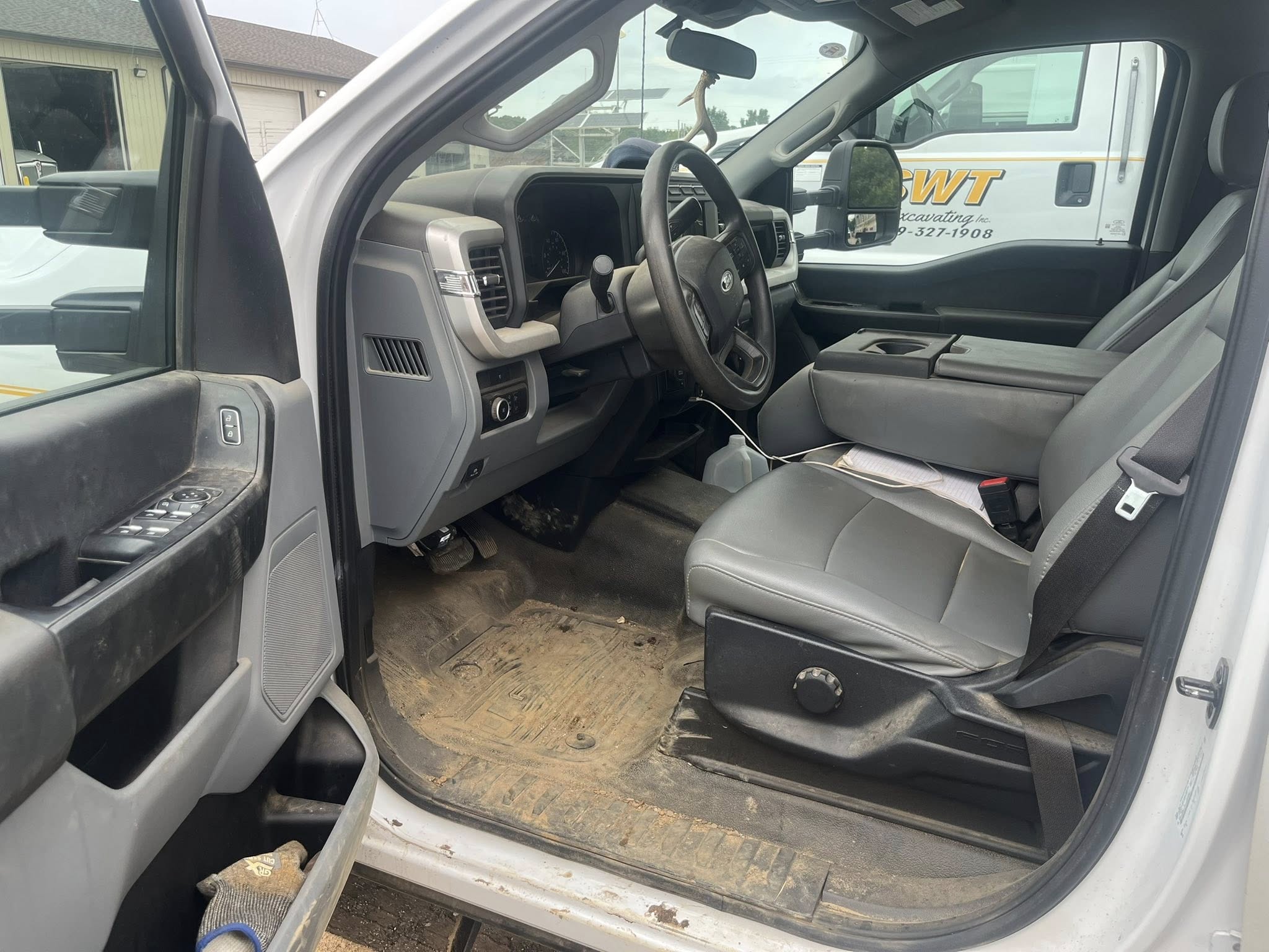 2024 Ford F350 - Driver side before detailing
